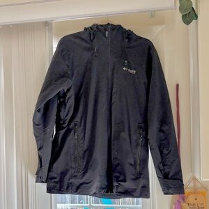 Columbia Women's Black Raincoat
